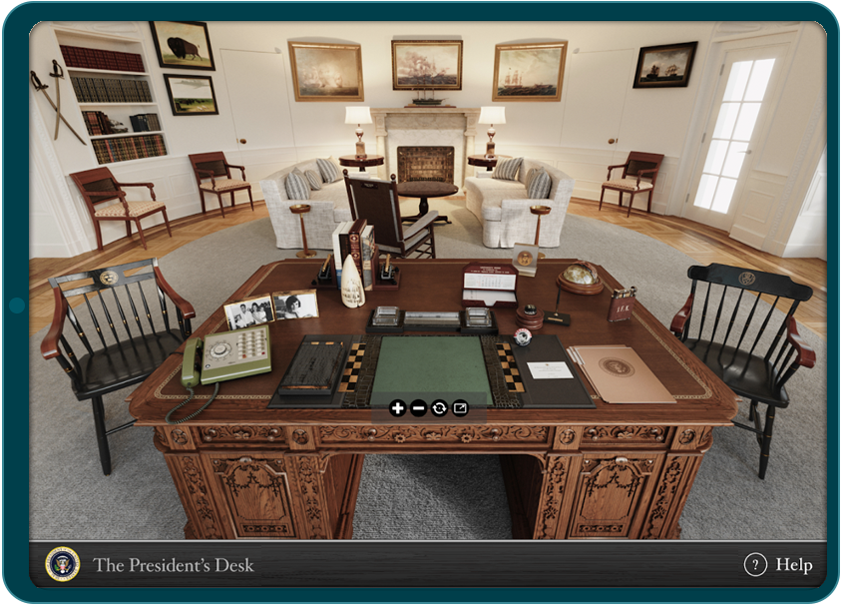 JFK Presidents Desk